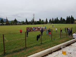 Rugby match with Tengo